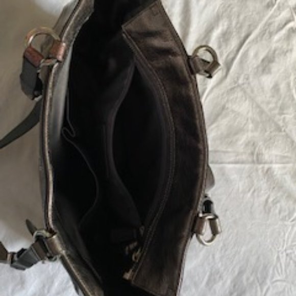 Coach Metallic Handbag - Picture 4 of 8